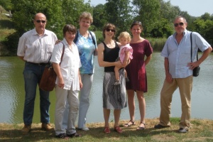 Oase am Teich in Nexing