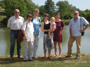 Oase am Teich in Nexing