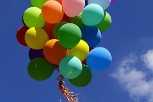 Luftballons zum Bachelor!
