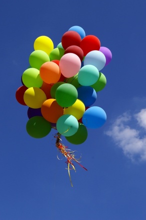 Luftballons zum Bachelor!