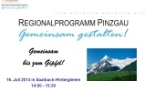 Regionalprogramm Pinzgau Gemeinsam bis zum Gipfel!