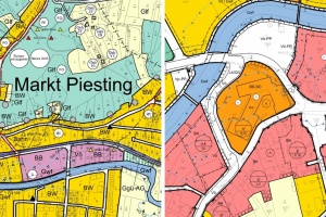 Digitale Neudarstellung des Flächenwidmungs- und Bebauungsplanes