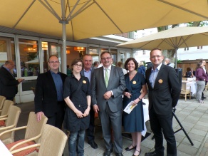 Bgm. Hogl und Bgm. Reinwein