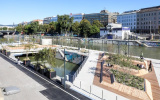 Schwimmende Gärten in Wien